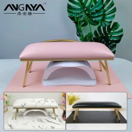 Rests Pink Nail Hand Rest Pillow set Manicure Table Nail Art Hand Pillow Supportable Desktop Hand Cushion Manicure Art Rest Salon Tool