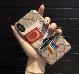 Fashion Phone Case Luxury Designer Embroidery Duck Phones Cases Classic Fabric Letter Unisex iPhone 13 11 12 pro 7 8 X XS G228135F6312786