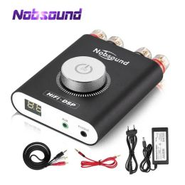 Amplifier Nobsound HiFi DSP TPA3116 Digital Power Amplifier Hifi Stereo Audio Headphone Amp Bluetooth 5.0 Audio Receiver