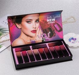 Christmas gifts MOJI 12 Colour Lipstick Set Nonstick Cup long lasting Waterproof Matte lipstick 289h7169501