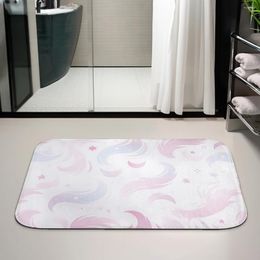 Carpets Fresh Texture Super Absorbent Sense Bath Mat Anti-skid Rug Instant Drying Floor Home Shower Proof Bathroom