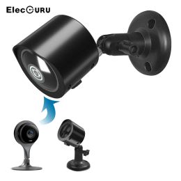Cameras Waterproof Wall Mount for Nest Cam Indoor Smart Camera Silicone Protective Case + 360 Degree Swivel Bracket + Screwdriver