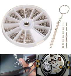 Repair Tools Kits 600pcs Assorted Screws Kit Tool Watch Clock Eye Glasses Accessories Screwdriver For Watchmaker Parts5467134