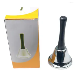 Party Supplies Black Wide Range Of Uses Classic School Steel Tea Hand Bell Compact And Easy To Carry Premium As Shown
