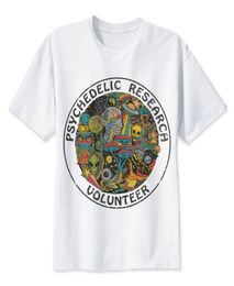 Whole Research Volunteer TShirt men Slim Funky colourful Print trippy t shirt male Vintage Tshirt skull funny top tees5274478