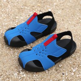 Sneakers 2022 Children's Sandals Summer Boys Casual Shoes Breathable Mesh Casual New Fashion Girls Red Sandals Kids Boy Sneakers