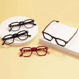 Sunglasses Frames Full Rim Men And Women Square Small Acetate Prescription Glasses For Myopia Reading Multifocal Lenses