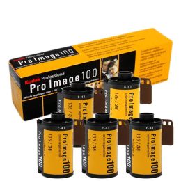 Frame New Kodak Pro Image 100 Professional Color Film 36 Exposure ISO 160 For Yellow + 13536 35mm Color Format Camera
