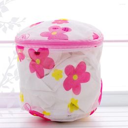 Laundry Bags 3 Pcs Lingerie Washing Clean Printing White Creative Net