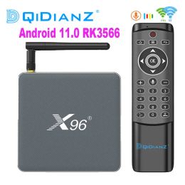 Box X96 X6 TV Box Android 11 8GB RAM 128GB RK3566 Support 4K 2T2R MIMO Dual Wifi 1000M 4G 64GB 32GB Media Player PK H96 X88PRO20 HK1