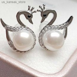 Charm 2024Cute and Sweet n Pearl Earrings for Women Simple White Earrings Birthday Party Jewelry Accessories Gift240408