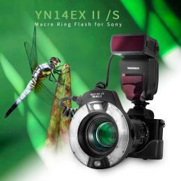 Bags Yongnuo Ttl Yn14ex Ii S Led Ro Ring Flash Speedlite Light Yn14ex Ii for Sony Canon Eos 1dx 5d3 6d 7d 70d 80d Cameras