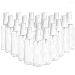 Storage Bottles 50PCS 75Ml/2.5OZ Mist Spray Bottle Premium Transparent Empty Pump