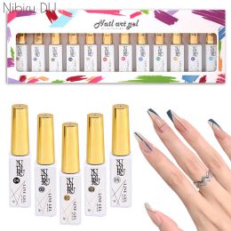 Gel 24 Bottles/Set Nail Art Kit Gel Nail Polish Pull Liner Gel Varnish For DIY Hook Line Painting Brushed Manicure Accessorie