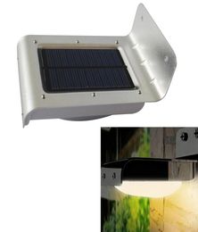 PIR Solar Powered LED Wall Lamp 16 LEDLEDs Lights Wall Light RayMotion Sensor Light Motion Detection Path Garden Yard light4719235