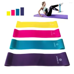 Resistance Bands 60cm 4 Different Levels Elastic Yoga Training Sport Exercise Fitness Pilates Crossfit Workout Equipment