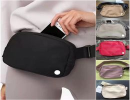LL Brand Women039s Waistpacks Mens Chest Bags Outdoor Running Travel Phone Purse Casual Waist Belt Travel Pack Bag Waterproof A4189965