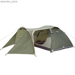 Tents and Shelters Portable Lightweight Bilayer Rainstorm Prevention One Bedroom Living Room Tent Forest Camping Ultraviolet-proof One Bedroom L48