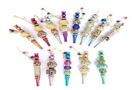 Colorful Blunt holder with rhinestones jewelry hookah mouth tips whole hookah jewelry metal hookah tips Blunt holder with rhin9292775