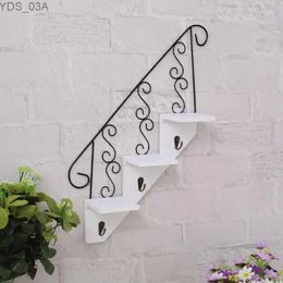 Other Home Decor Flower racks ceramic plants flower wall mounted shelves floating home decoration yq240408