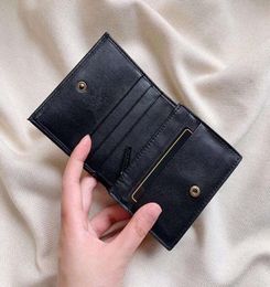 New 2020 ladies first layer cowhide simple Ling Madame small wallet soft leather wallet female highquality wallet5346703