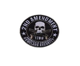 High Quality 1789 2ND AMENDMENT Embroidery Iron On Patch For Biker Jacket Front Size Applique 6506836