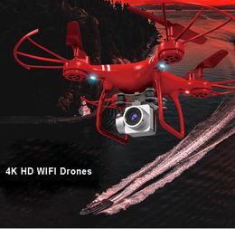 News 360 Wifi Drone 4K 1080P 720P HD Cameras Drones Aircraft Four Axis Air Remote Control Helicopter Ourdoor Ultralong endurance 5661084