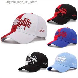 Ball Caps Womens Letter Baseball Hat Fashionable Hip Hop Mens Baseball Hat High Quality Button Hat Embroidered Truck Hat Adult Golf Hat Q240408