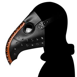 2PCS/LOT halloween steampunk punk plague bird beak masquerade PU masks cosplay fun women stage wear party 3040
