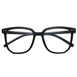 Style K Gradient Black Anti Blue Light Glasses Ins Good Looking Men S And Women S Myopia Glasses Black Frame Slim Looking Plain Glasses Plain Face lim