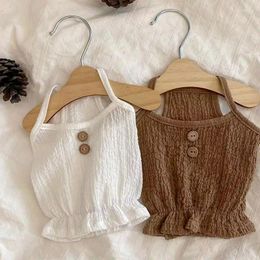 Dog Apparel Sold Camisole Pet Clothes Vest Clothing Dogs Fashion Super Small Cute Chihuahua Soft Summer Coffee Girl Boy Mascotas