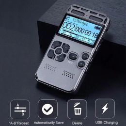 Players 8GB 850mAh Super Capacity Voice Recorder USB Professional Dictaphone Digital Audio Voice Recorder With MP3 WMA