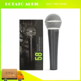 Microphones New Package S58S with Transformer S58LC S58 Cardioid Vocal Dynamic Microphone for Karaoke Live Vocals Stage Studio