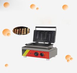 110220V Stainless Steel Big Cock Burning Penis Waffle Machine 4pcs Automatic Penis Lolly Muffin Waffle Maker Machine9327342