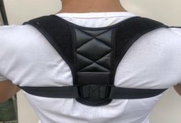 Drop Posture Corrector Clavicle Spine Back Shoulder Lumbar Brace Support Belt Posture Correction Prevents Slouching in sto6988628