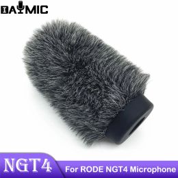 Accessories AOSHEN RODE NTG4 Microfone Shotgun Microphone Windproof Fur Furry Mic Dead Cat Deadcat