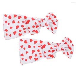 Bandanas 2 Pcs Children's Hair Accessories Jewelry Girls Bow Headband For Baby Cabello Accesorios Fabric Toddler Headbands