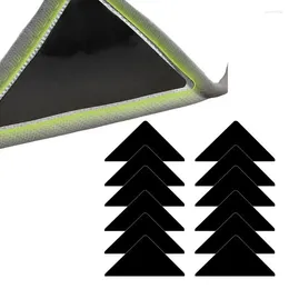 Bath Mats Rug Stickers 12 Pcs Anti Slip Gripper Removable Triangle Design Slide Stopper For Hardwood Laminated Tile Floor Outdoor