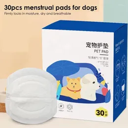 Dog Apparel Diaper Liners 30PCS Super Absorbent Pet Wraps Female Thick Pants Sanitary Underwear Belly Band Nappies For Pets