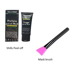 shills mask peel off Blackhead remover and Silicone Cleansing Brush Kit6378508