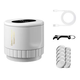 Poulor Suitable Most Mason Jar Vacuum Sealer Electric Portable Vacuum Sealer Type-C Household Kitchen Appliances