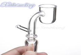 Quartz Smoking Accessories Banger Enail Flat Top Round Bottom with Hook OD 195mm Electronic 20mm Heating Coil 10mm 18mm 14mm Fem5614136