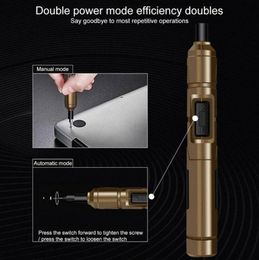Repair Screwdriver Set Portable Cordless Power Tool Household Drill Bits Accessories Mini Metal Adapter Electric Rechargeable HYwd6799958