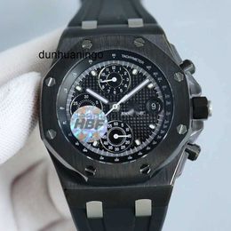 Watch For Men Audemar designer mens watch offshore royals chronograpsfh menwatch automatic mechanical CALIBRE 4404 rubber