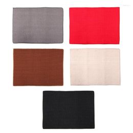 Table Mats Dish Drying Mat For Kitchen Cloth Pad Drainer Of Microfiber Cushion Tableware