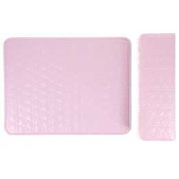 Rests 2pcs PU Nail Cushion Mat Set Manicure Nail Hand Pillow Nail Salon Manicure Wrist Arm Rest Sponge Holder Pad Hand Rest Cushion