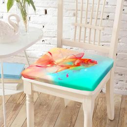 Pillow Beautiful Goldfish Print Chair Square Mat Durable Sitting S Kitchen Adult Man Bedroom Chairs Pads Office Decor