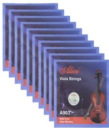 10Sets Alice Viola Strings ADGC Steel Core Cupronickel Alloy Wound 1416039039 A9033238684