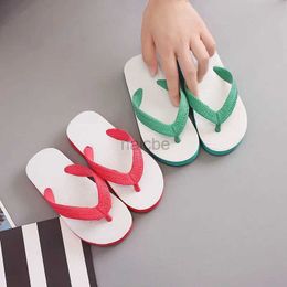 Slipper Kids Slippers 2023 Spring Summer New Boys and Girls Fashion All-match Casual Solid Flip-flops Kids Shoes Korean Version Cool 2448