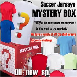 Yoga Outfit 22 23 Mystery Box Soccer Jerseys Fans Player Version Any Teams Shorts Season Pants Football Shirts Men Kids Kits Thai Dr Dhzkr